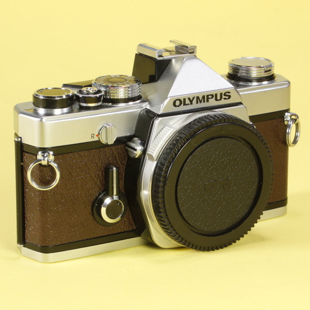 完動品＊美品＊初期保証★OLYMPUS OM-1★リザード本革外装★作例多数！ Olympus OM-1 Camera - Refurbished (Re-Skinned in Brown