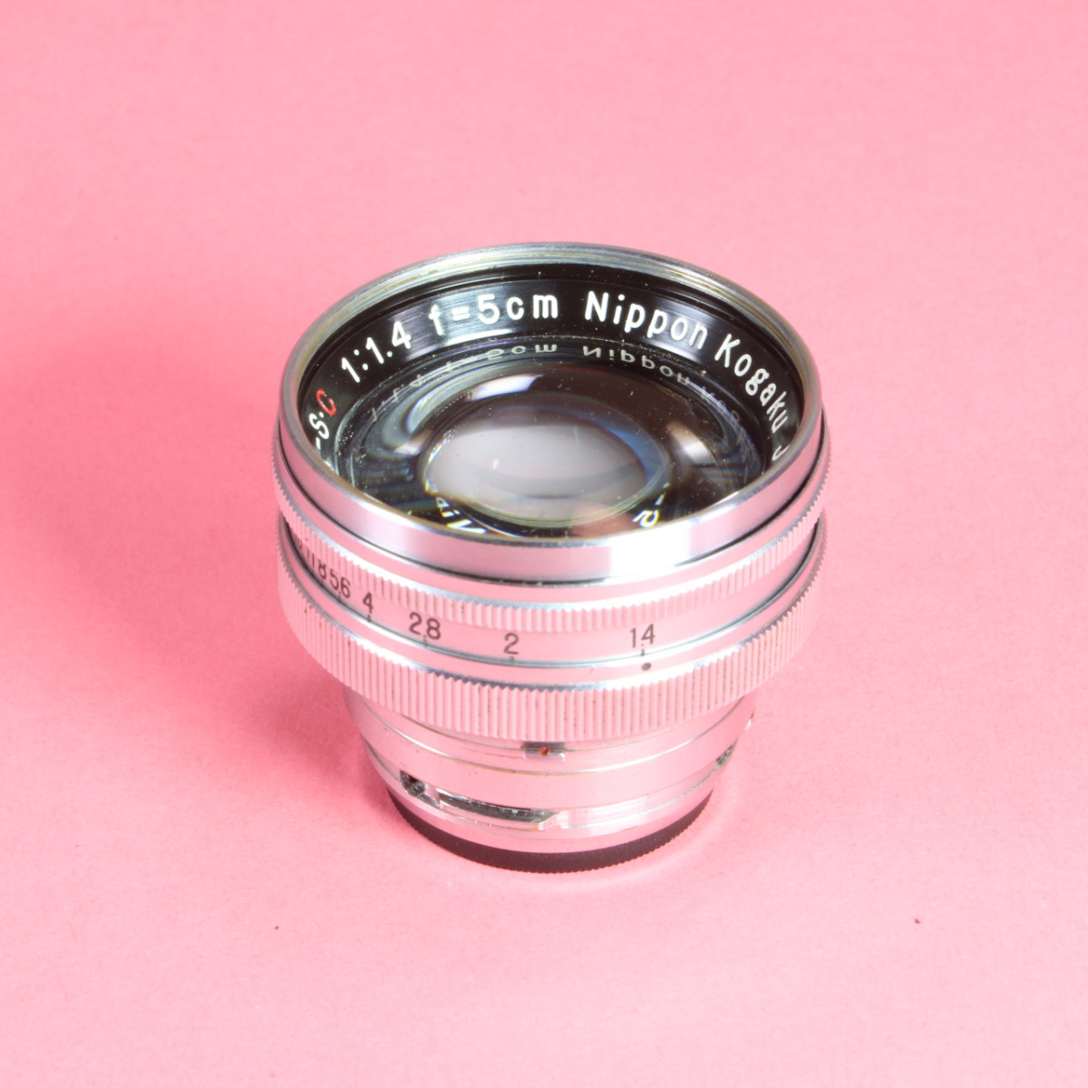 Nikon 5cm f1.4 Nikkor-S.C Nippon Kogaku Lens for Nikon S