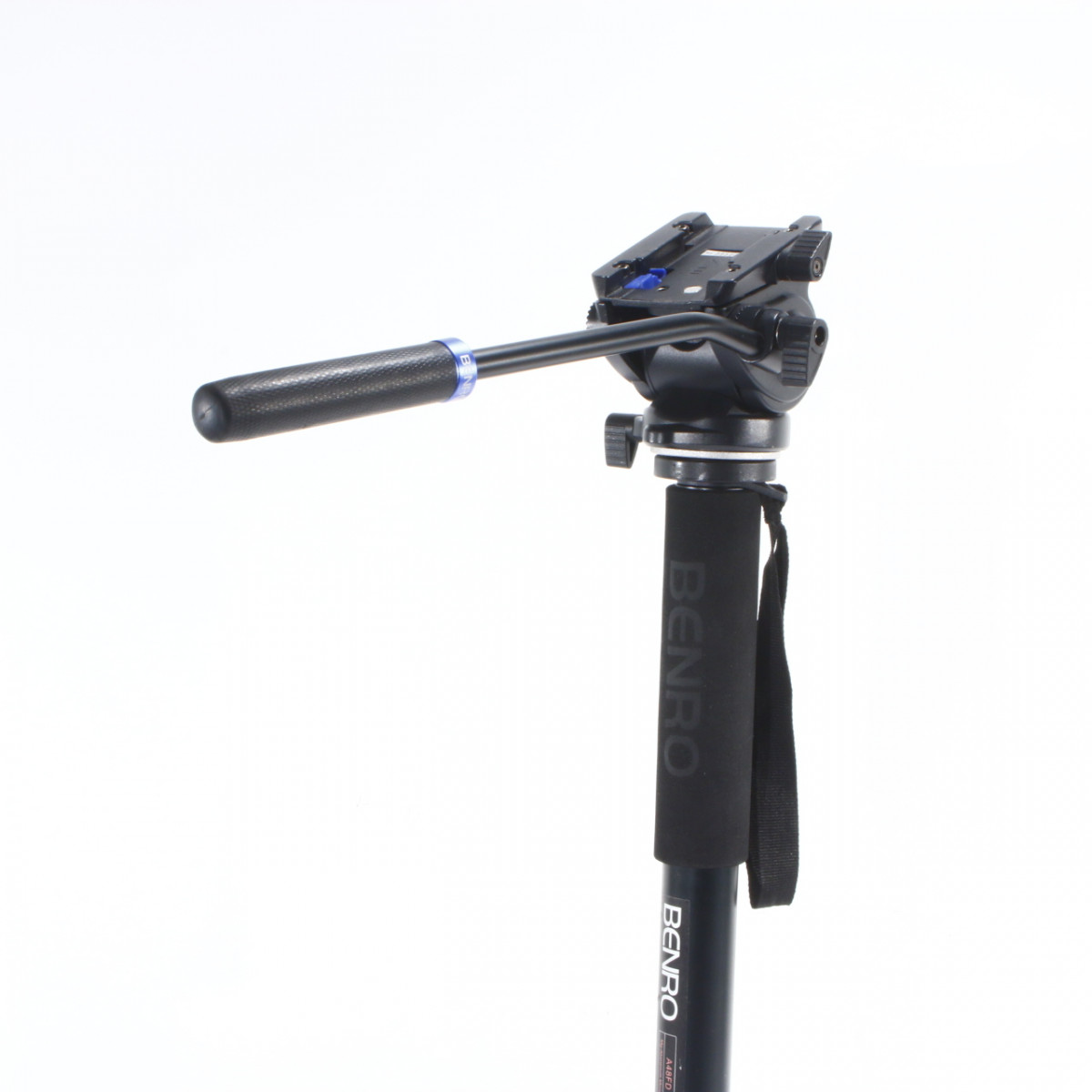 Benro A48FD Monopod with Benro S4 Pan/Tilt Head