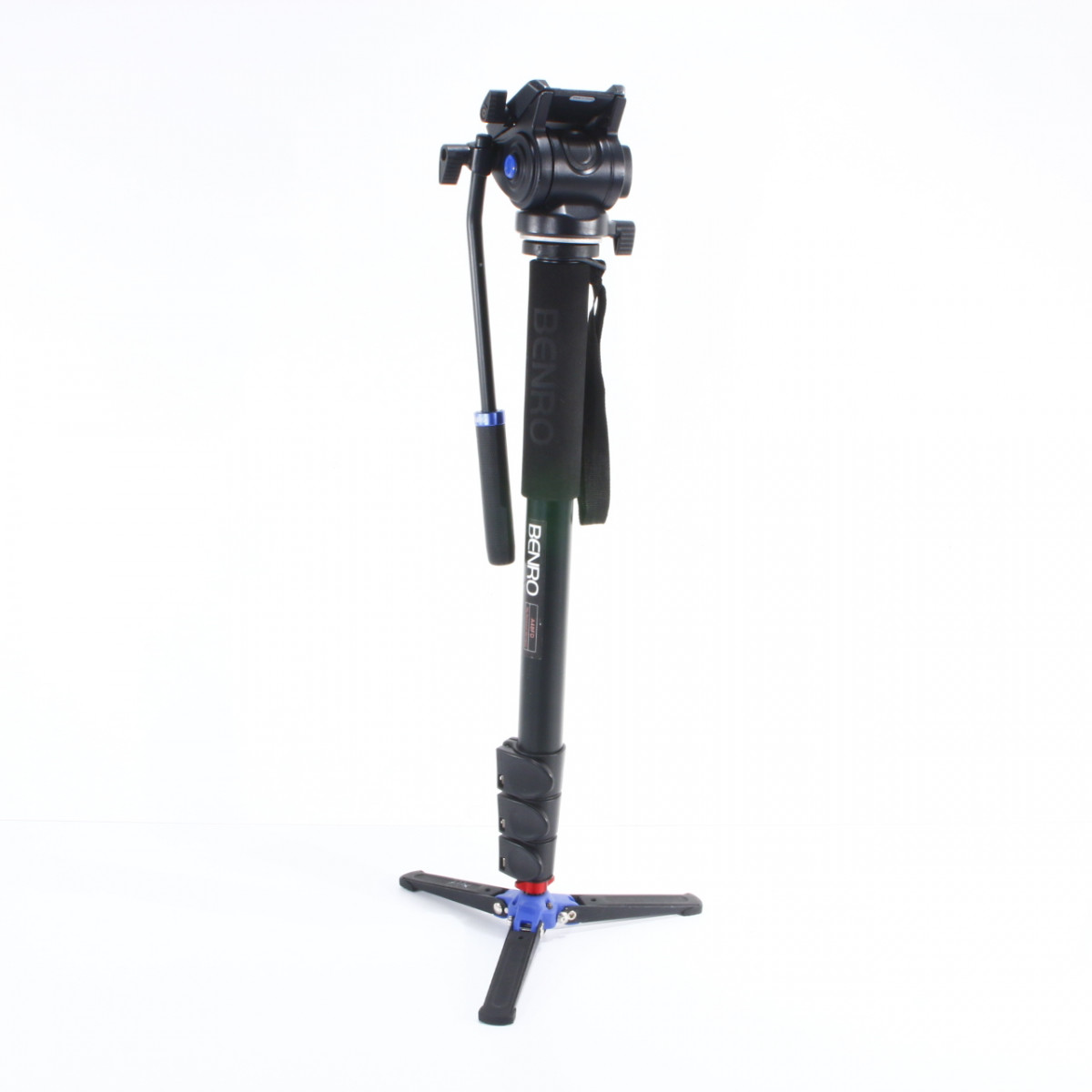 Benro A48FD Monopod with Benro S4 Pan/Tilt Head