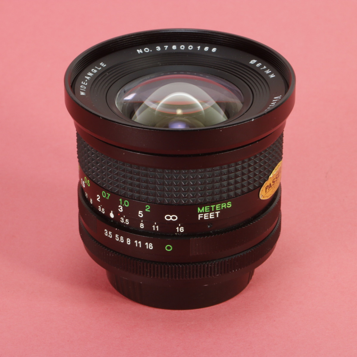 Vivitar 17mm f3.5 MC Wide-Angle Lens for Canon FD
