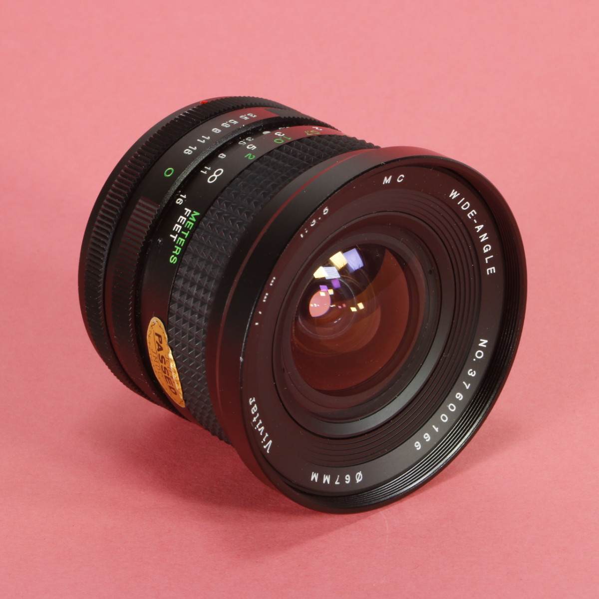 Vivitar 17mm f3.5 MC Wide-Angle Lens for Canon FD