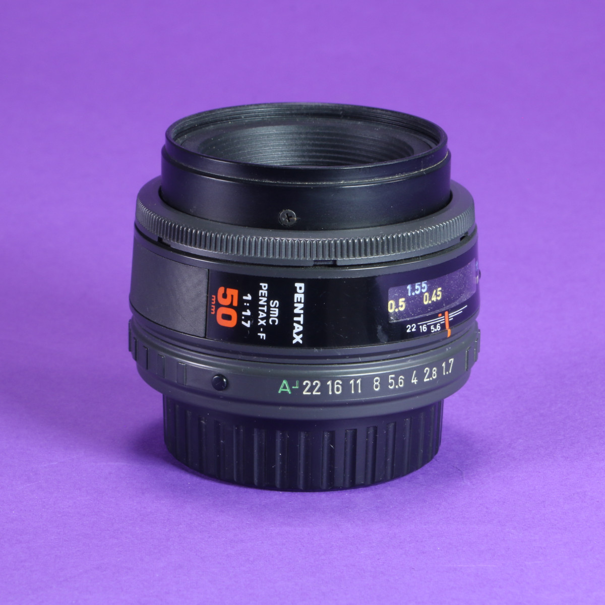 Pentax 50mm f1.7 SMC Pentax-F Lens for PK-AF