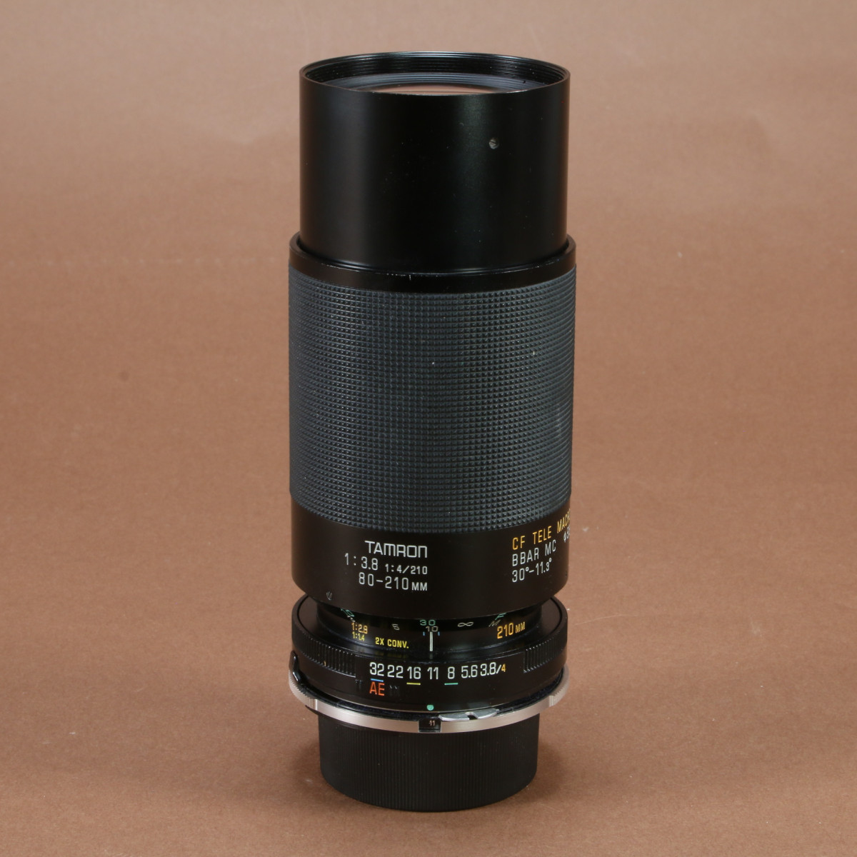 Tamron 80-210mm f3.8-4 CF Tele Macro Lens for Tamron Adaptall with Nikon AI Adapter