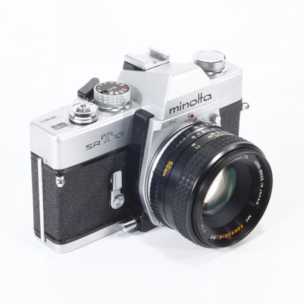 Minolta SRT 101 Camera With Minolta 50mm f1.7 Rokkor-X PF Lens