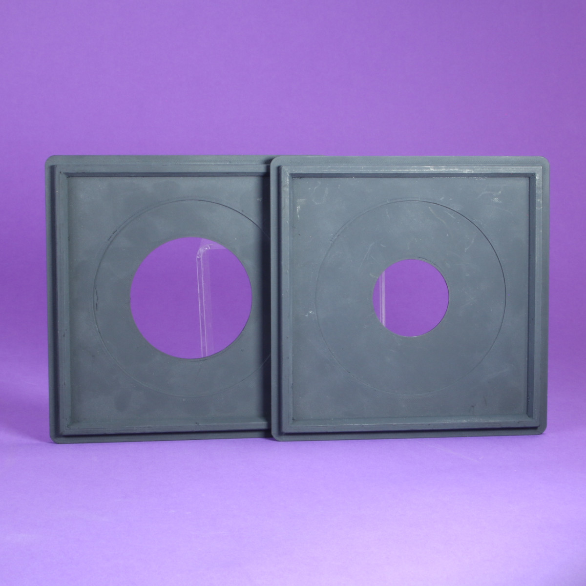 Plastic 6x6in Lens Boards - Set of Two
