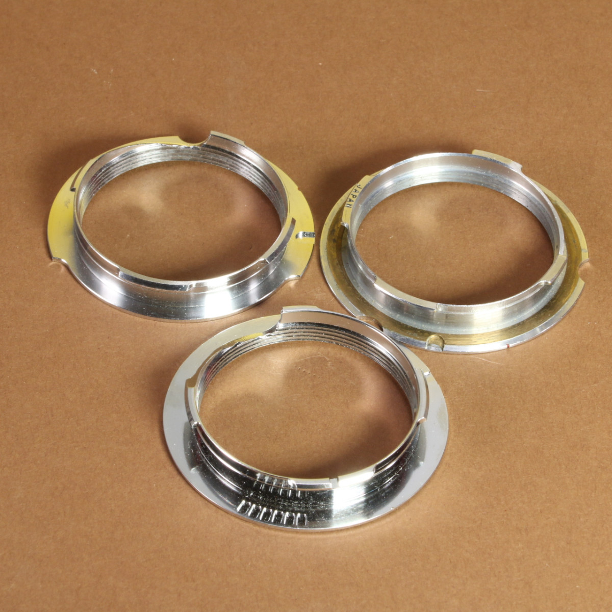 Set of (3x) Lens Mount Adapters - M39 to Leica M Mount (9cm / 28-90 / 35-135)