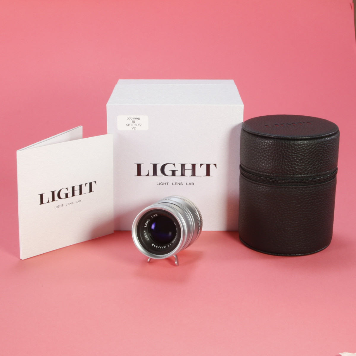 Light Lens Lab 50mm f/2 SPII Lens for Leica M - Chrome