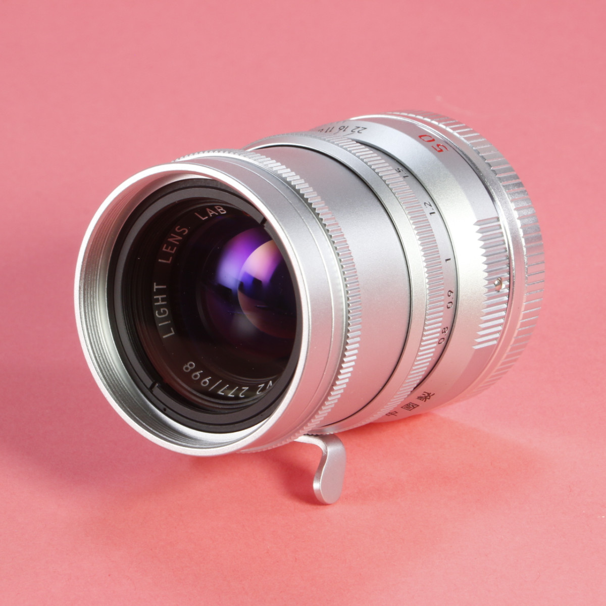 Light Lens Lab 50mm f/2 SPII Lens for Leica M - Chrome