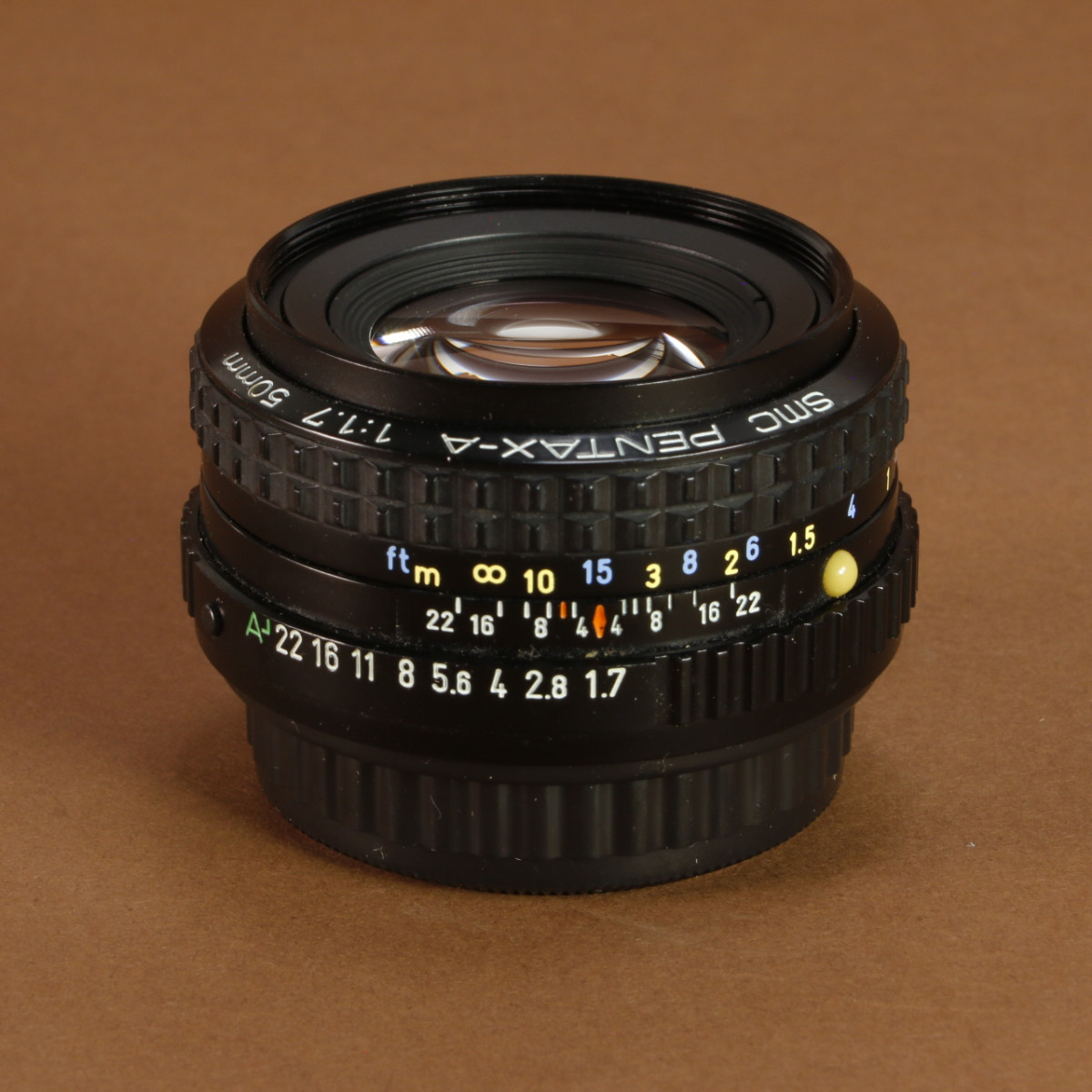 Pentax 50mm f1.7 SMC Pentax-A Lens for PK-A