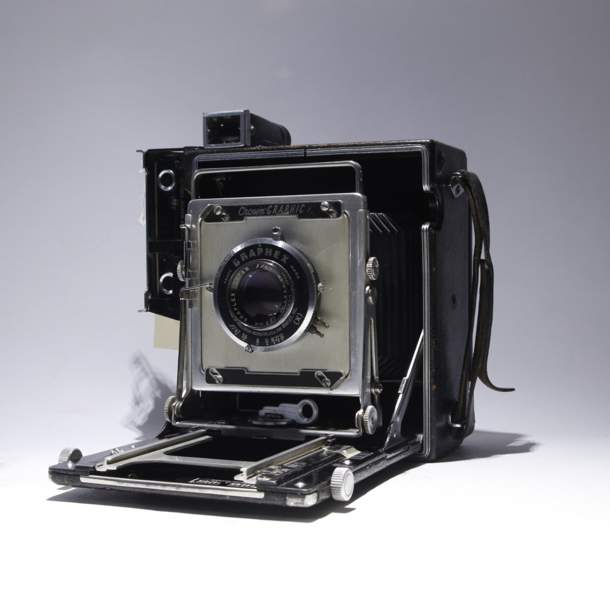 Graflex Crown Graphic 4x5 Camera with 135mm f4.7 Optar Lens for sale