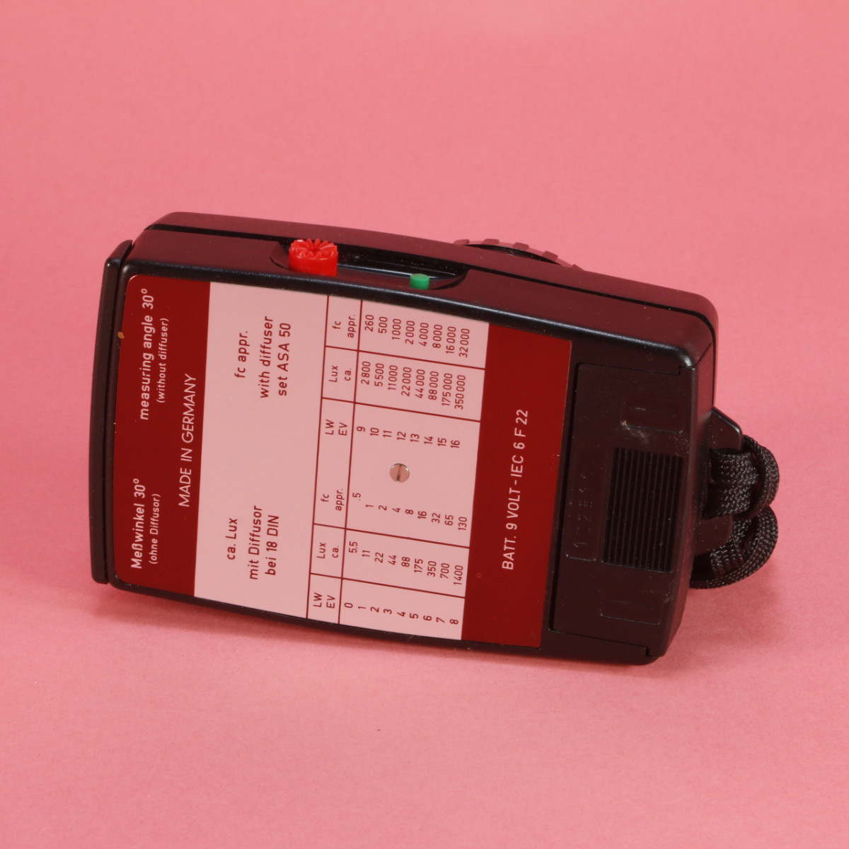 Gossen Luna-Lux SBC Light Meter