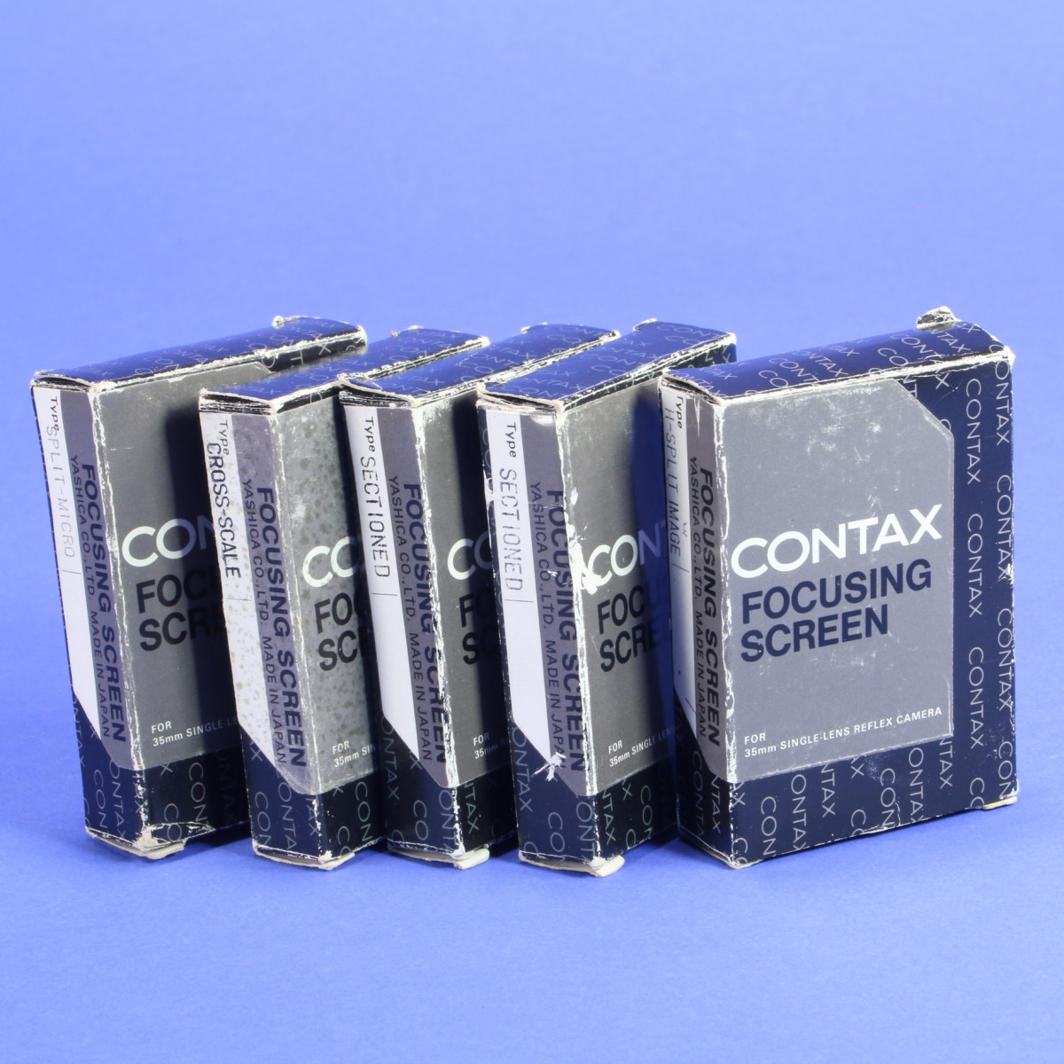 Focusing Screens for Contax RTS - Set of Five