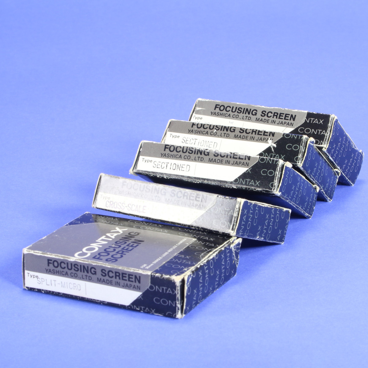 Focusing Screens for Contax RTS - Set of Five