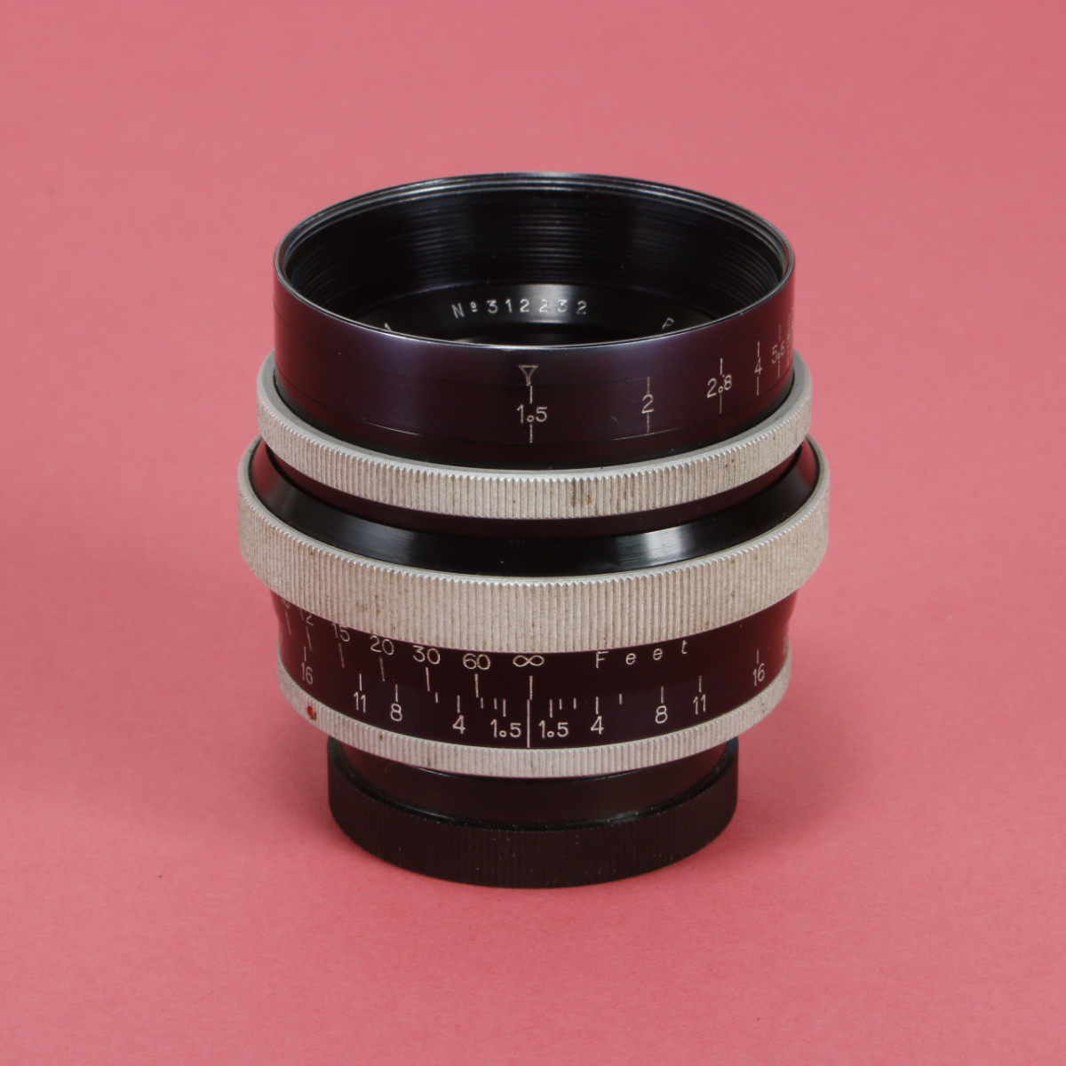 P. Angenieux Paris 50mm f1.5 Type S21 Lens For Exakta
