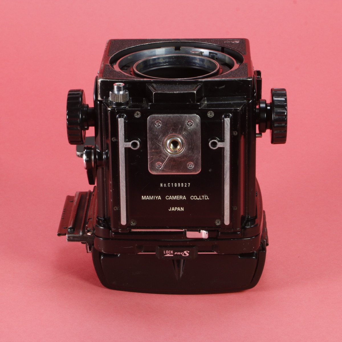 Mamiya RB67 Pro S Camera with 120 Film Back and Polaroid