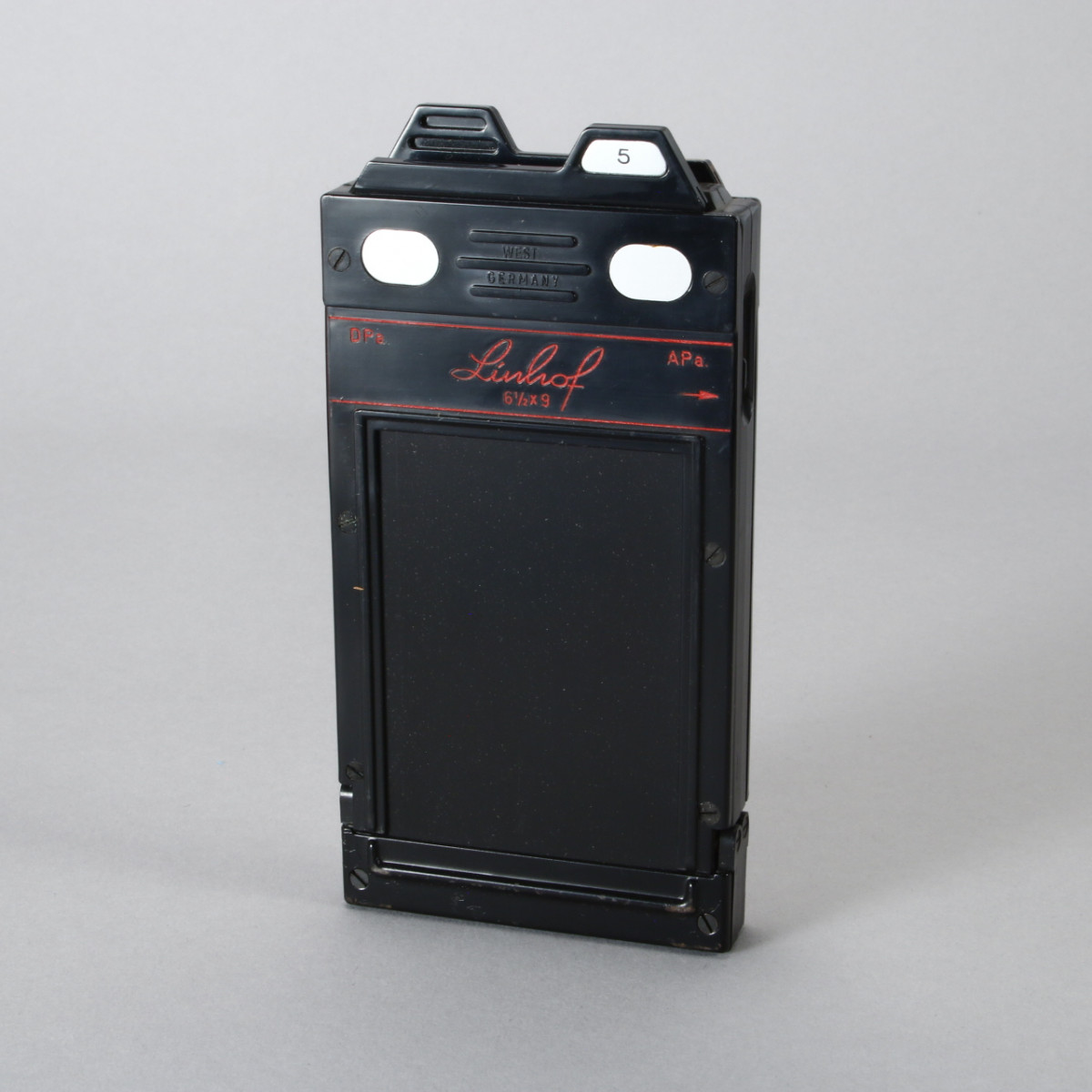 Linhof Double Plate And Cut Film Holder - 6.5 x 9cm
