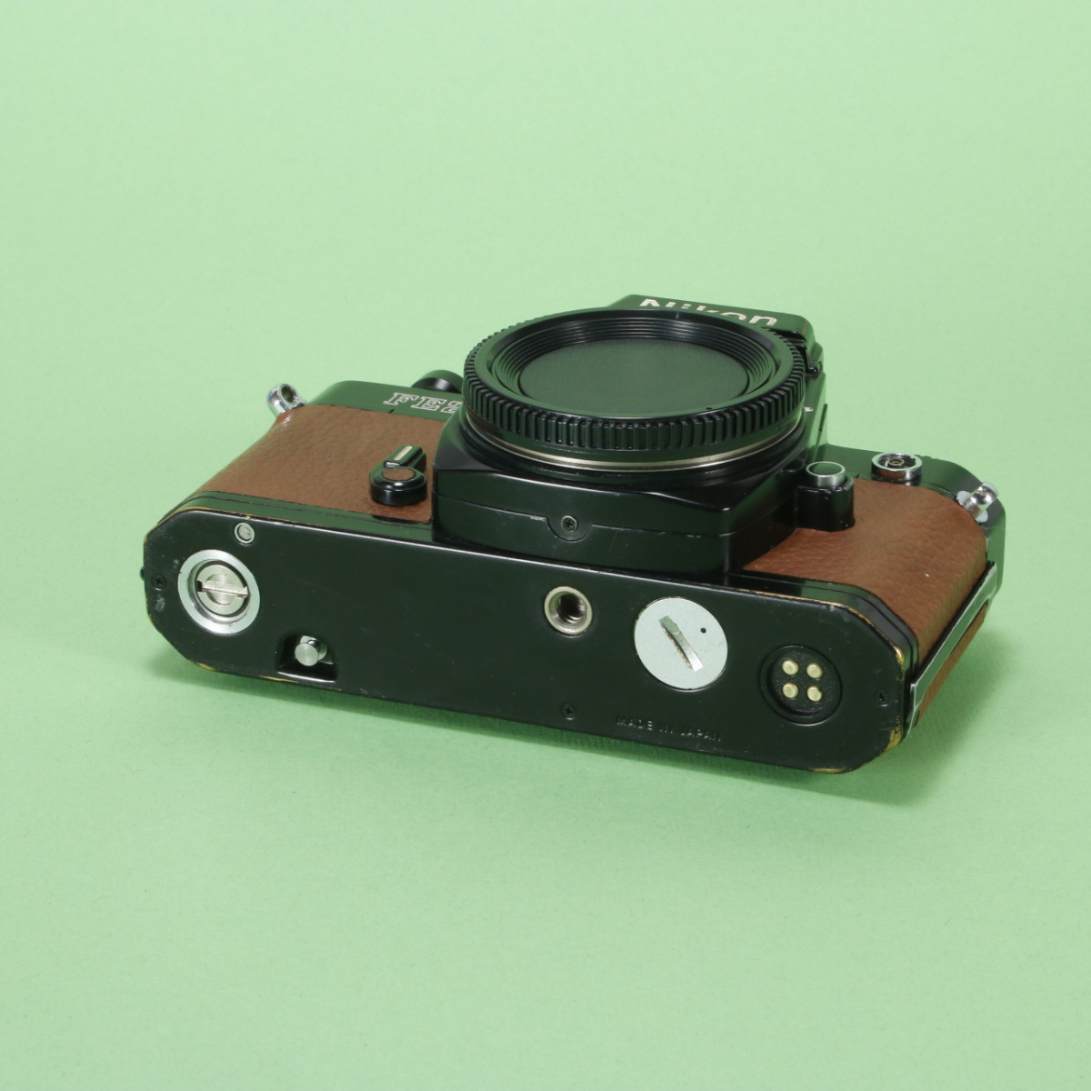 Nikon FE2 Camera - Black, Reskinned | Blue Moon Camera