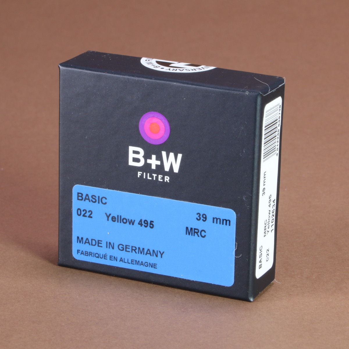 B+W Yellow Basic Filter - 39mm