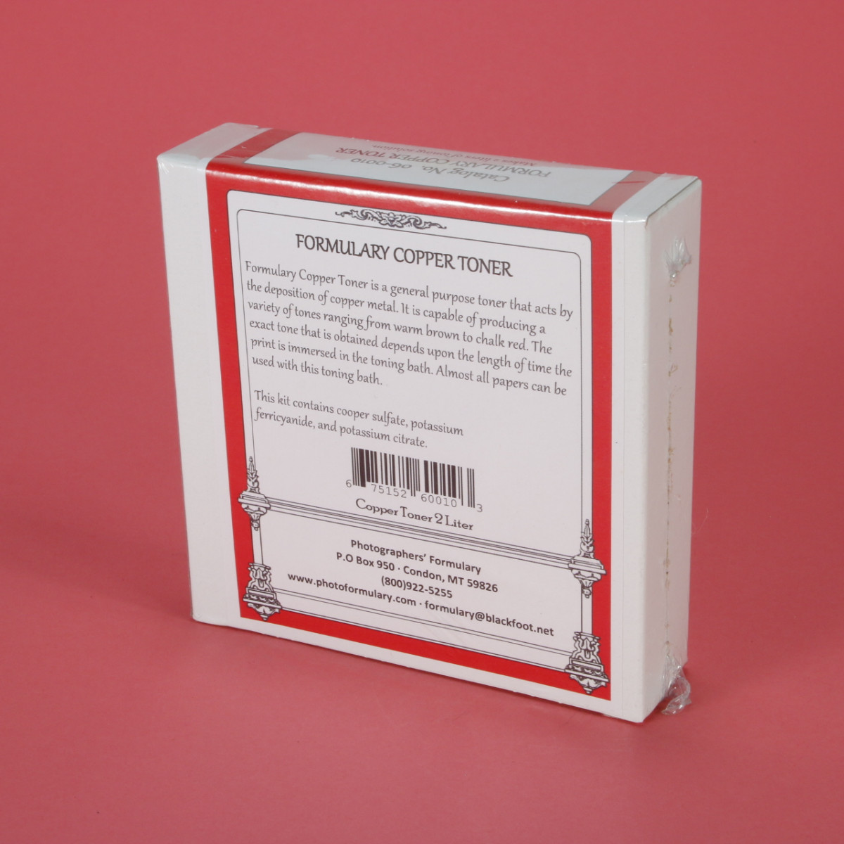 Photographer's Formulary Copper Toner
