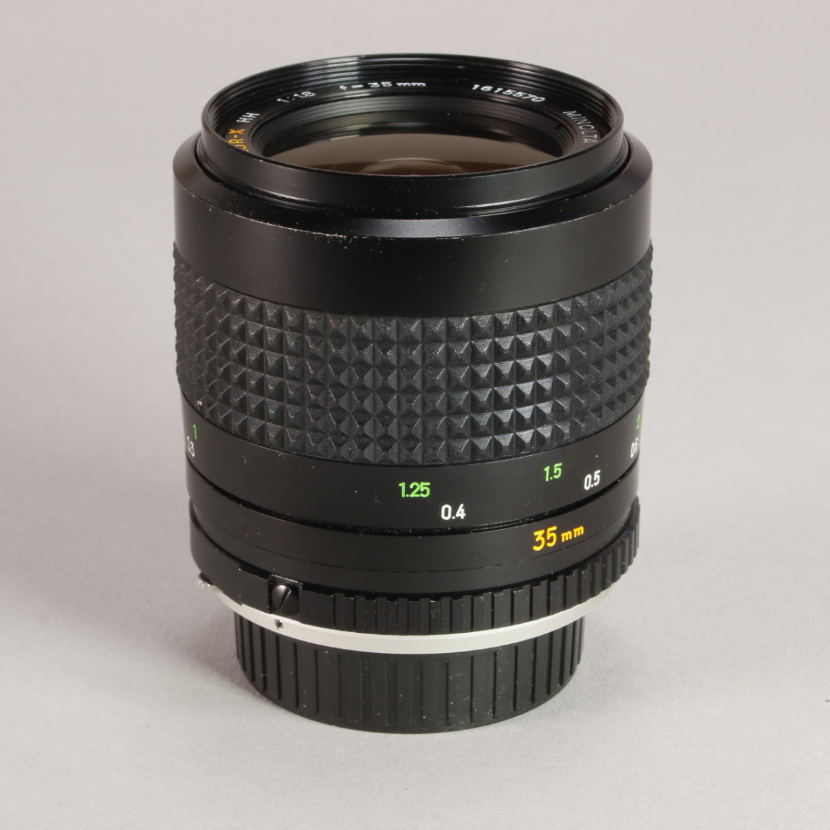 Minolta 35mm f1.8 W.Rokkor-X HH MC Lens | Blue Moon Camera