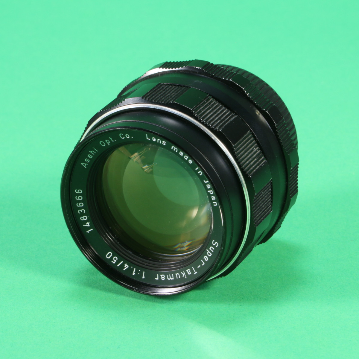 Pentax 50mm f1.4 Super-Takumar Lens for M42 (8 Element)