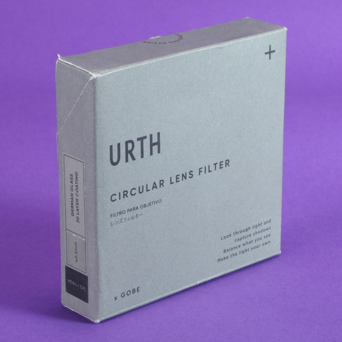 Urth ND64 + Circular Polarizing Filter (CPL) - 40.5mm