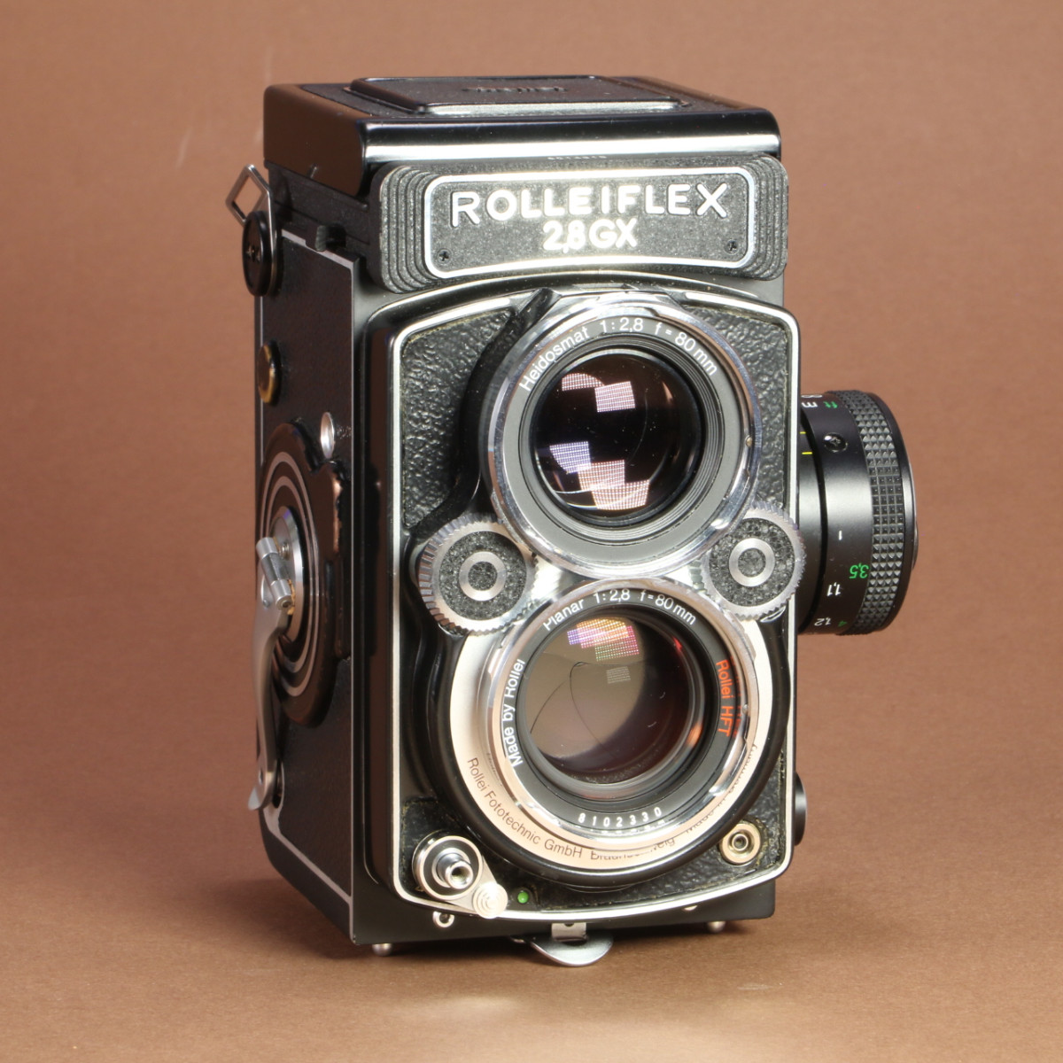 Rolleimatic フィルムカメラ Rollei Rolleiflex 2.8GX Camera | Blue Moon Camera