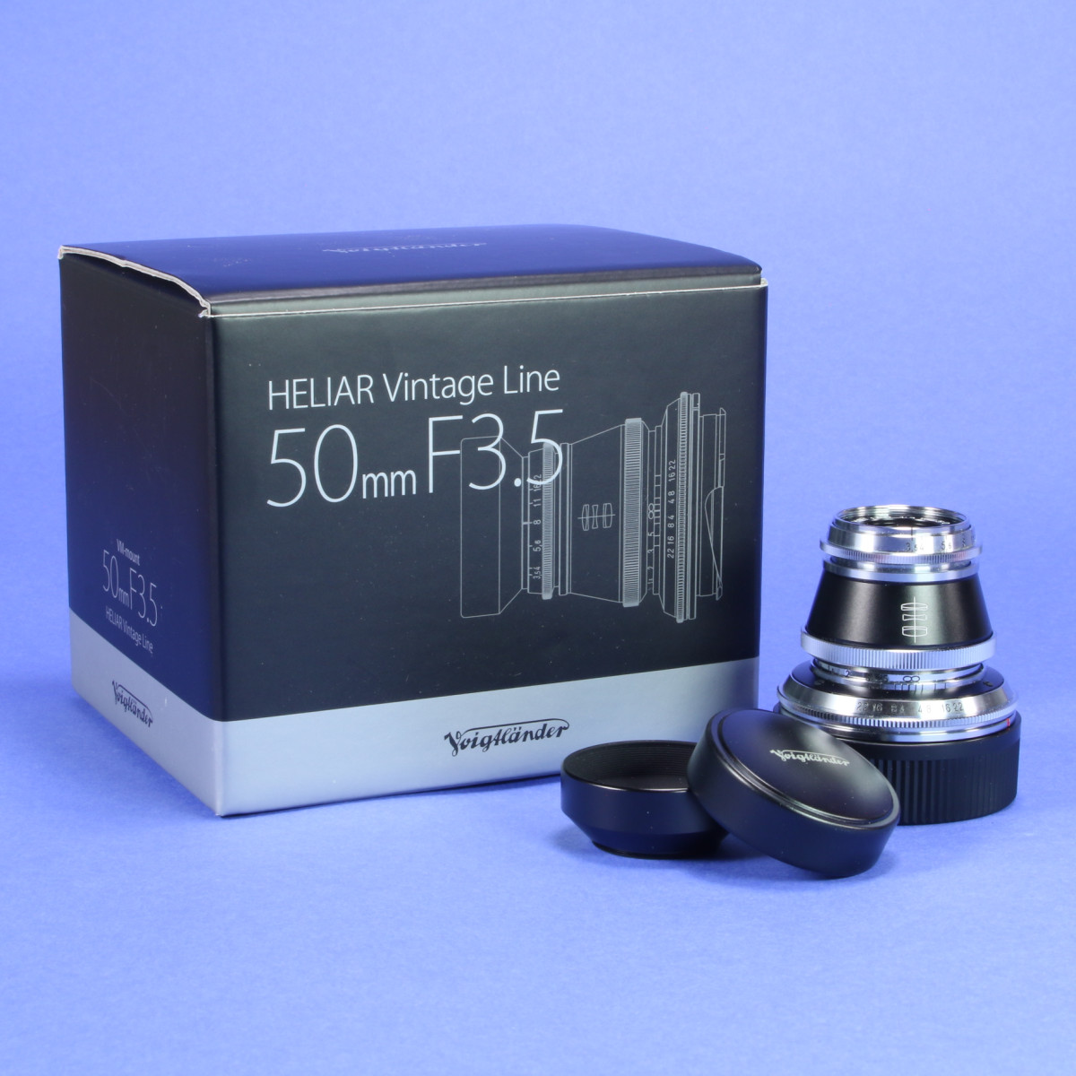 Voigtlander 50mm f3.5 Heliar Vintage Line Lens for Leica M