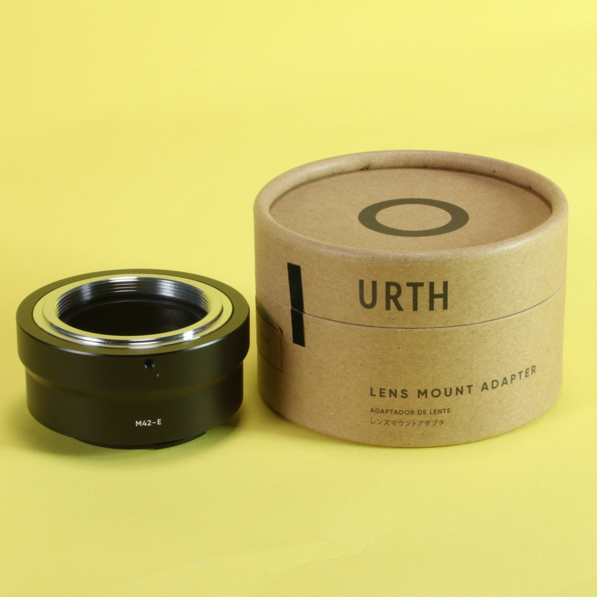 Urth Lens Mount Adapter: Compatible with M42 Lens Mount to Sony E Camera Mount