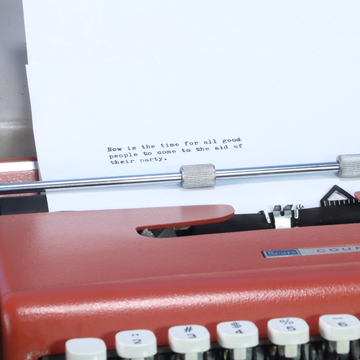Sears Courier Portable Typewriter