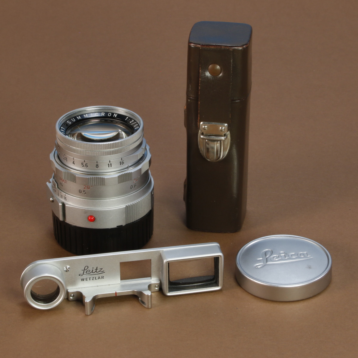 Leica 50mm f2 Summicron Dual Range Lens for Leica M - Serviced by DAG