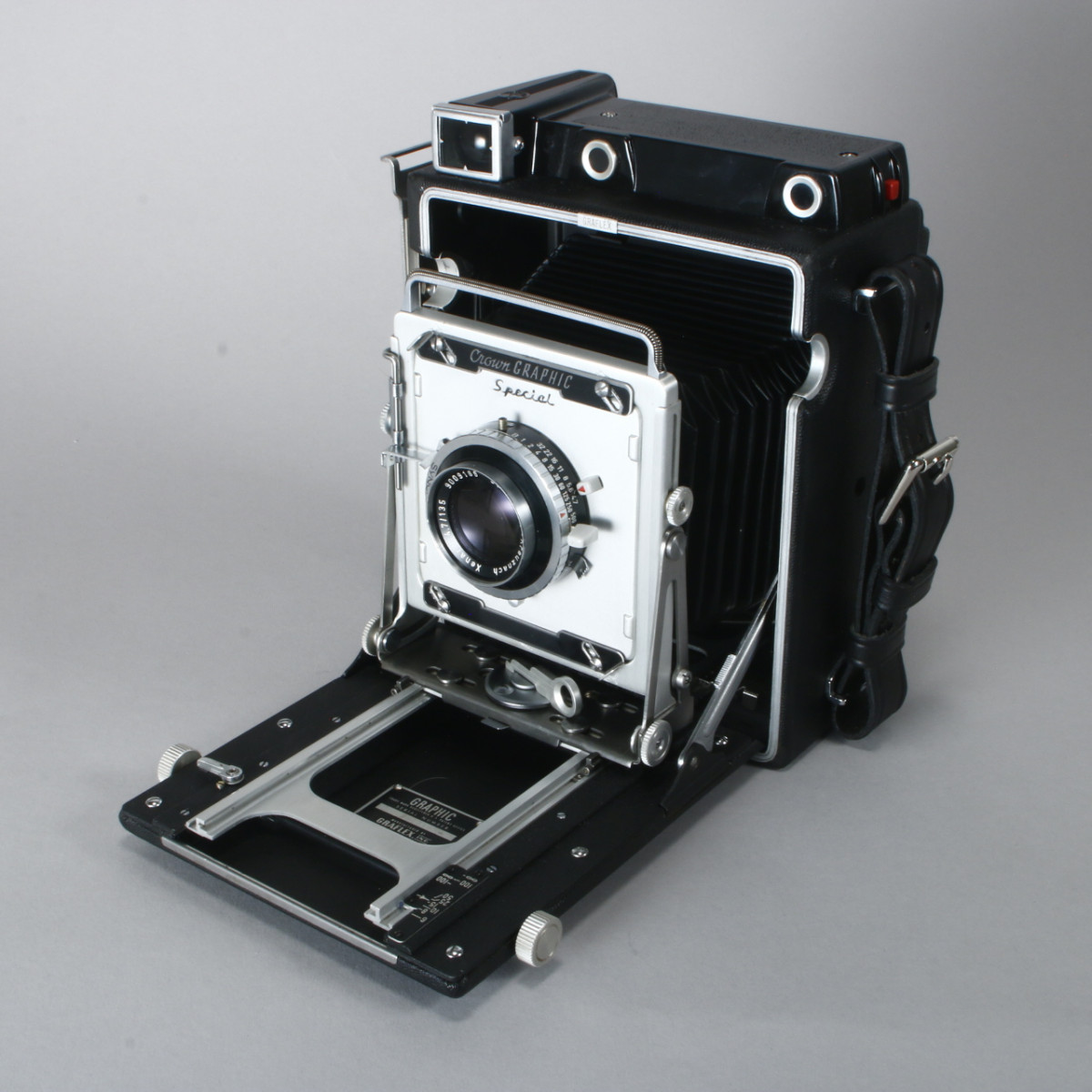 Graflex Crown Graphic Special 4x5 Camera with 135mm f4.7 Xenar Lens - Refurbished