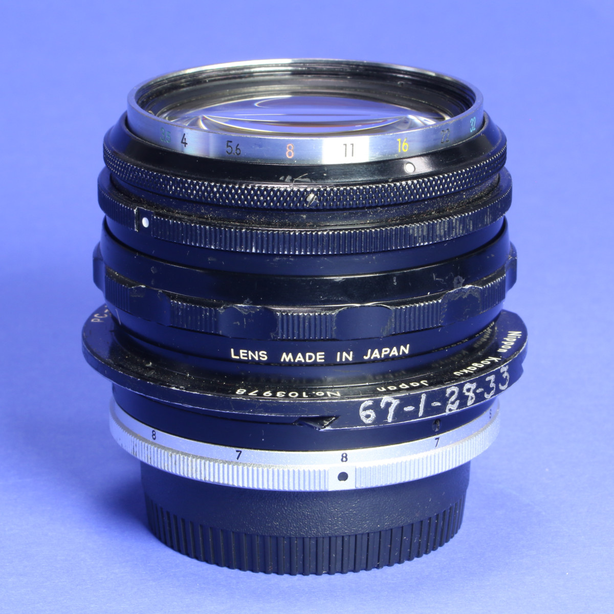 Nikon 35mm f3.5 PC-Nikkor Lens for Nikon F