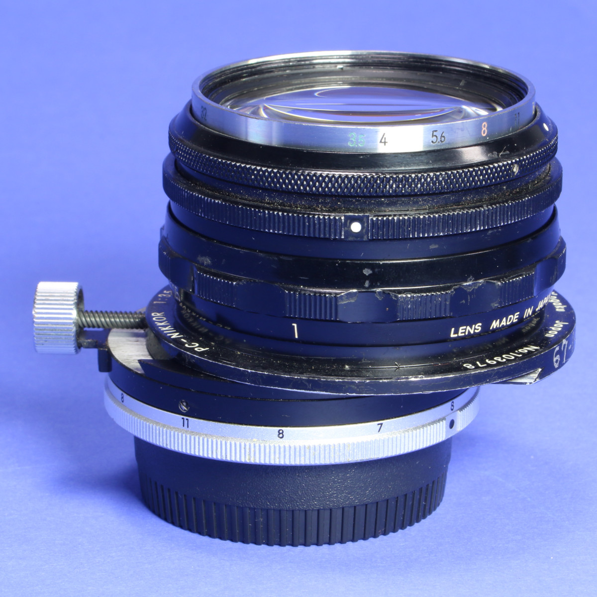 Nikon 35mm f3.5 PC-Nikkor Lens for Nikon F