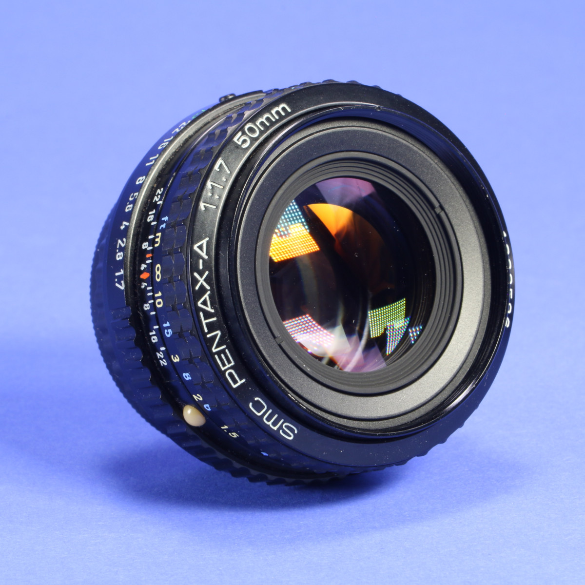 Pentax 50mm f1.7 SMC Pentax-A Lens for PK-A