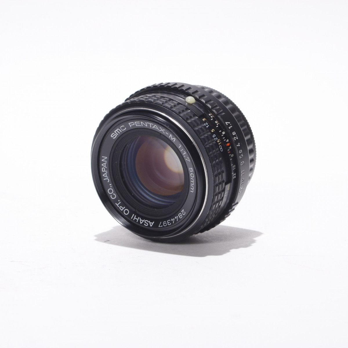 Pentax 50mm F1 7 Smc Pk M Lens For Sale Blue Moon Camera And Machine