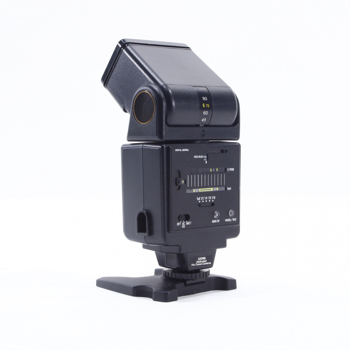 Sunpak Auto 433 D Thyristor Flash for Canon FD