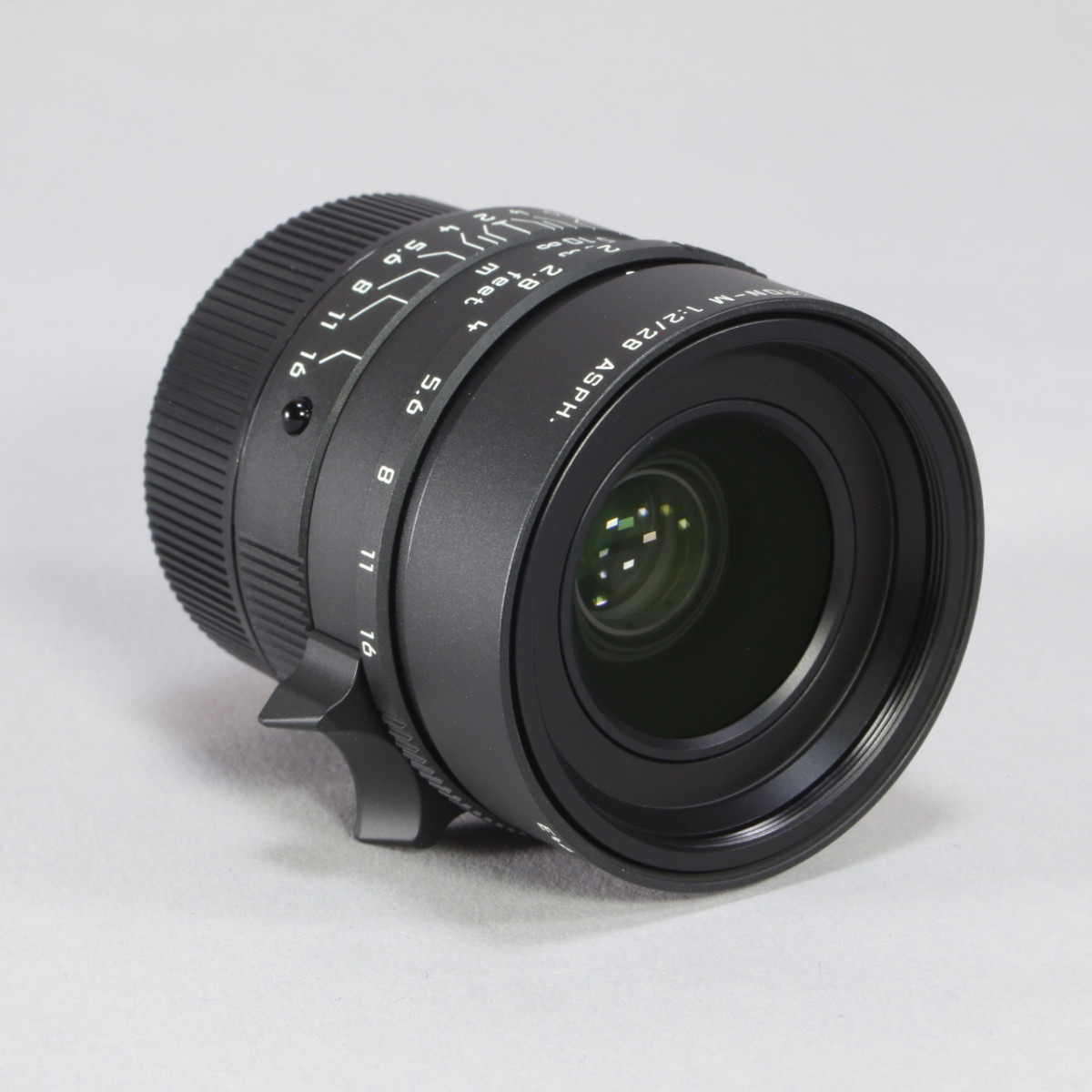 Leica 28mm f2 Summicron-M ASPH II Lens for Leica M - Matt Black 11725