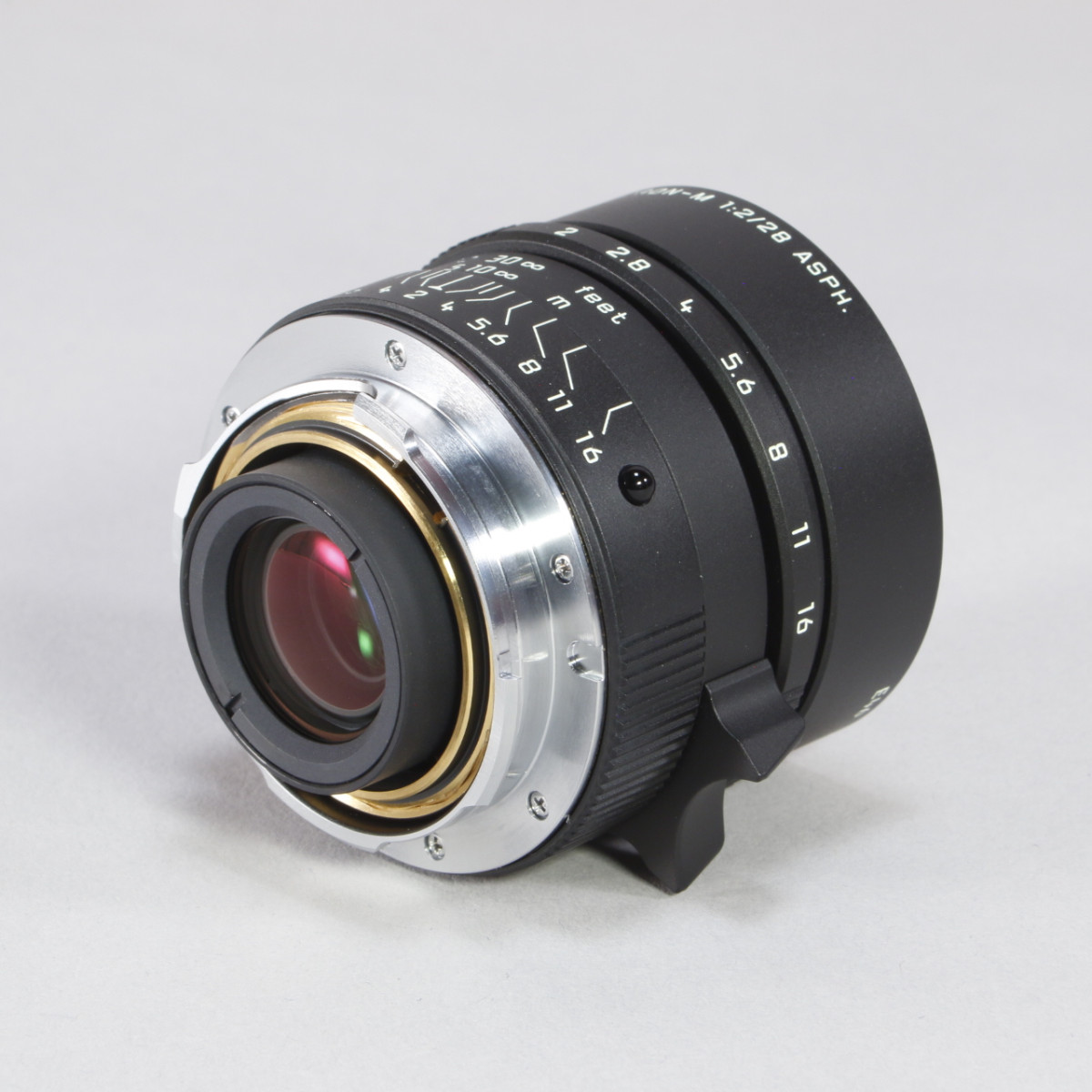 Leica 28mm f2 Summicron-M ASPH II Lens for Leica M - Matt Black 11725
