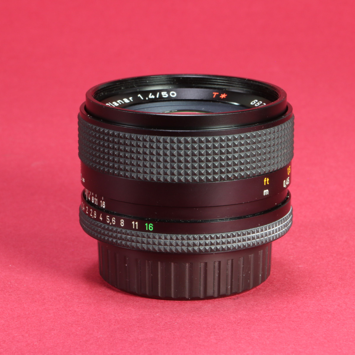 Used Carl Zeiss 50mm f1.4 Planar T* Lens for Contax/Yashica
