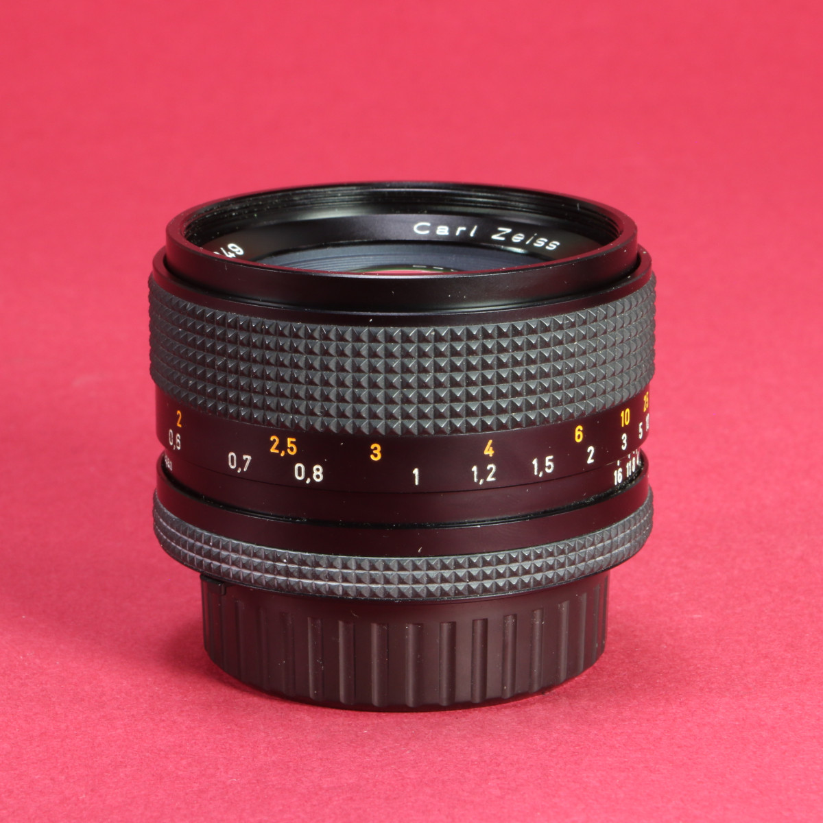 J04/5979-8/コンタックスCarlZeissPlanar50mmF1.7 Used Carl Zeiss 50mm f1.4 Planar T* Lens for Contax/Yashica