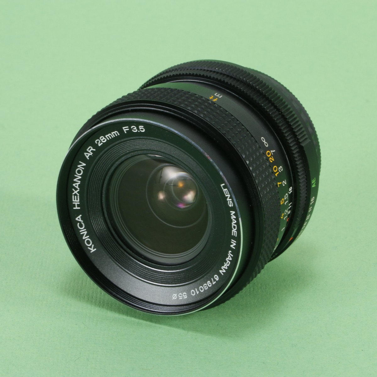 Konica 28mm f3.5 Hexanon AR