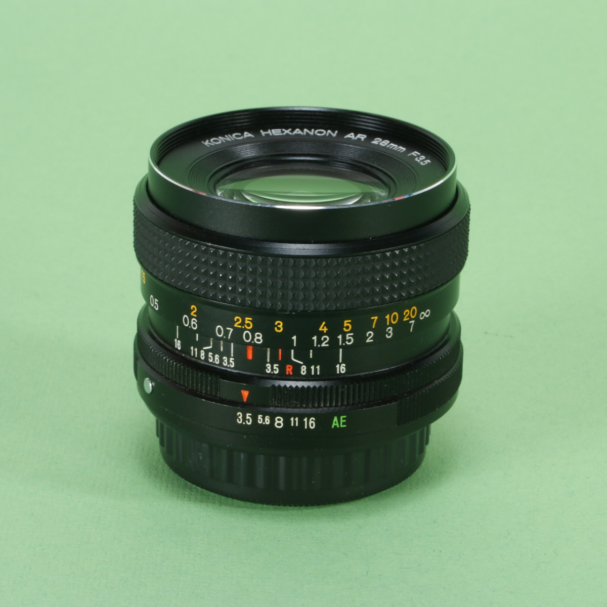 Konica 28mm f3.5 Hexanon AR