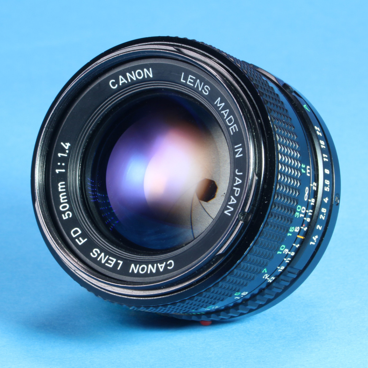 Canon キャノン FD 50mm F1.4 レンズ #0039 New FD50mm F1.4 - キヤノンカメラミュージアム