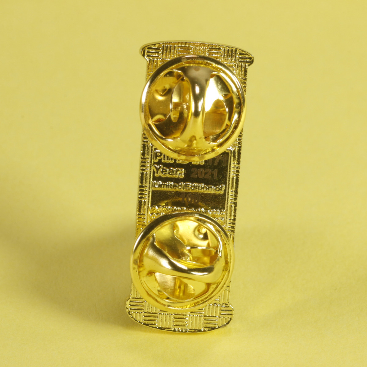 Shoot More 120 Film Enamel Pin