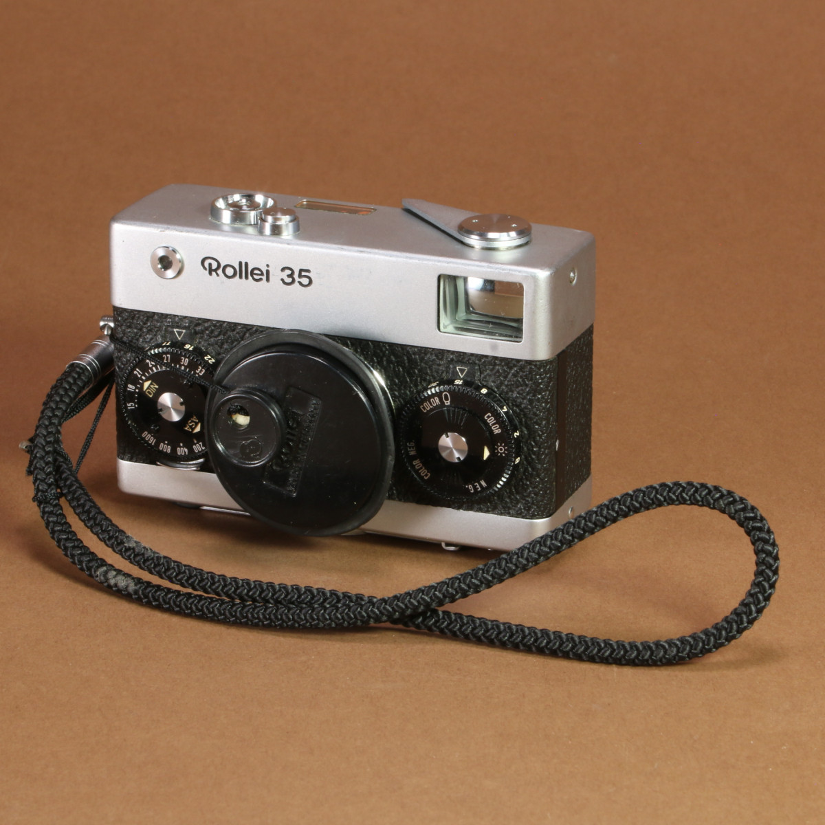 美品】 Rollei 35 Singapore w/Strap w/Case