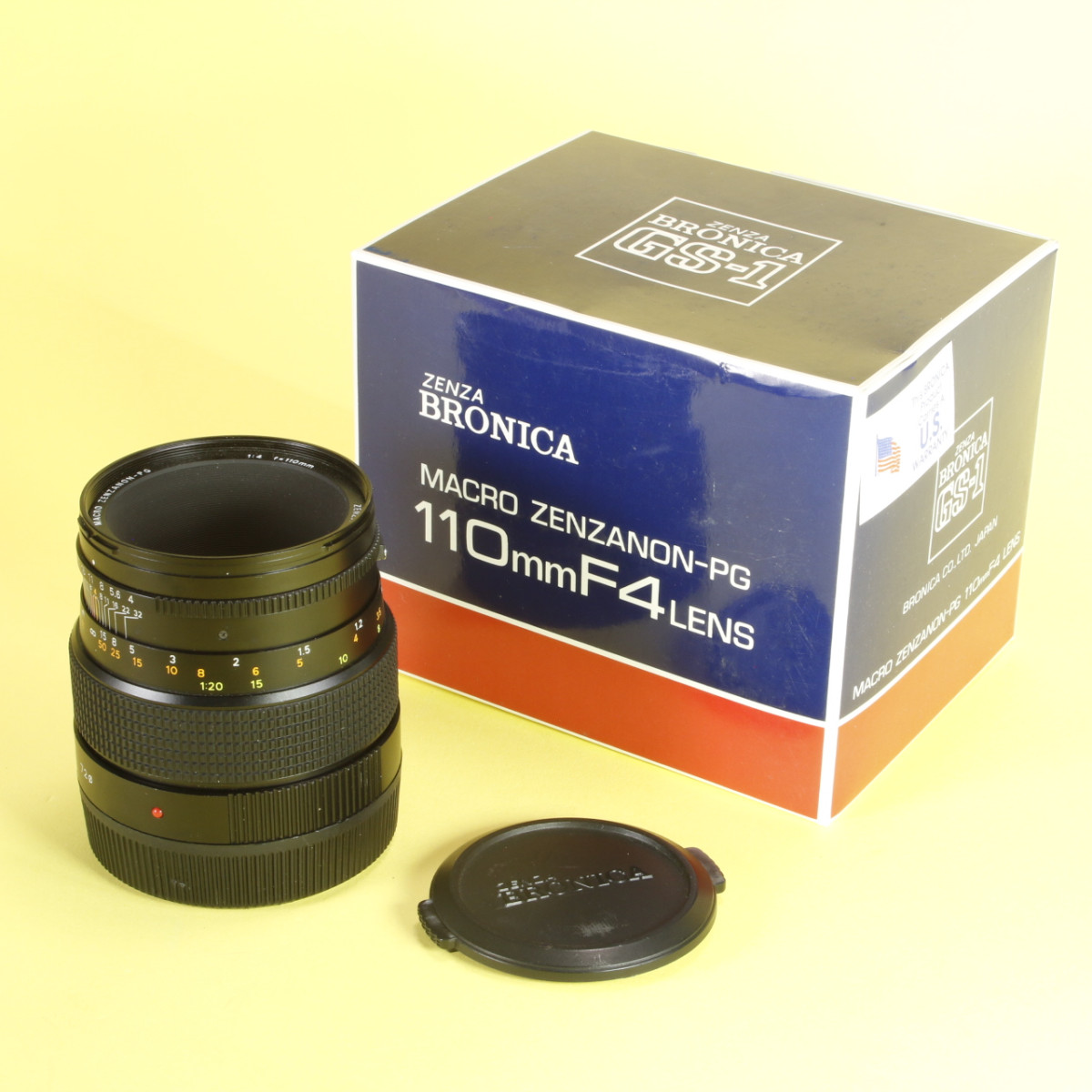 Bronica 110mm f4 Macro Zenzanon-PG Lens for GS-1 | Blue Moon