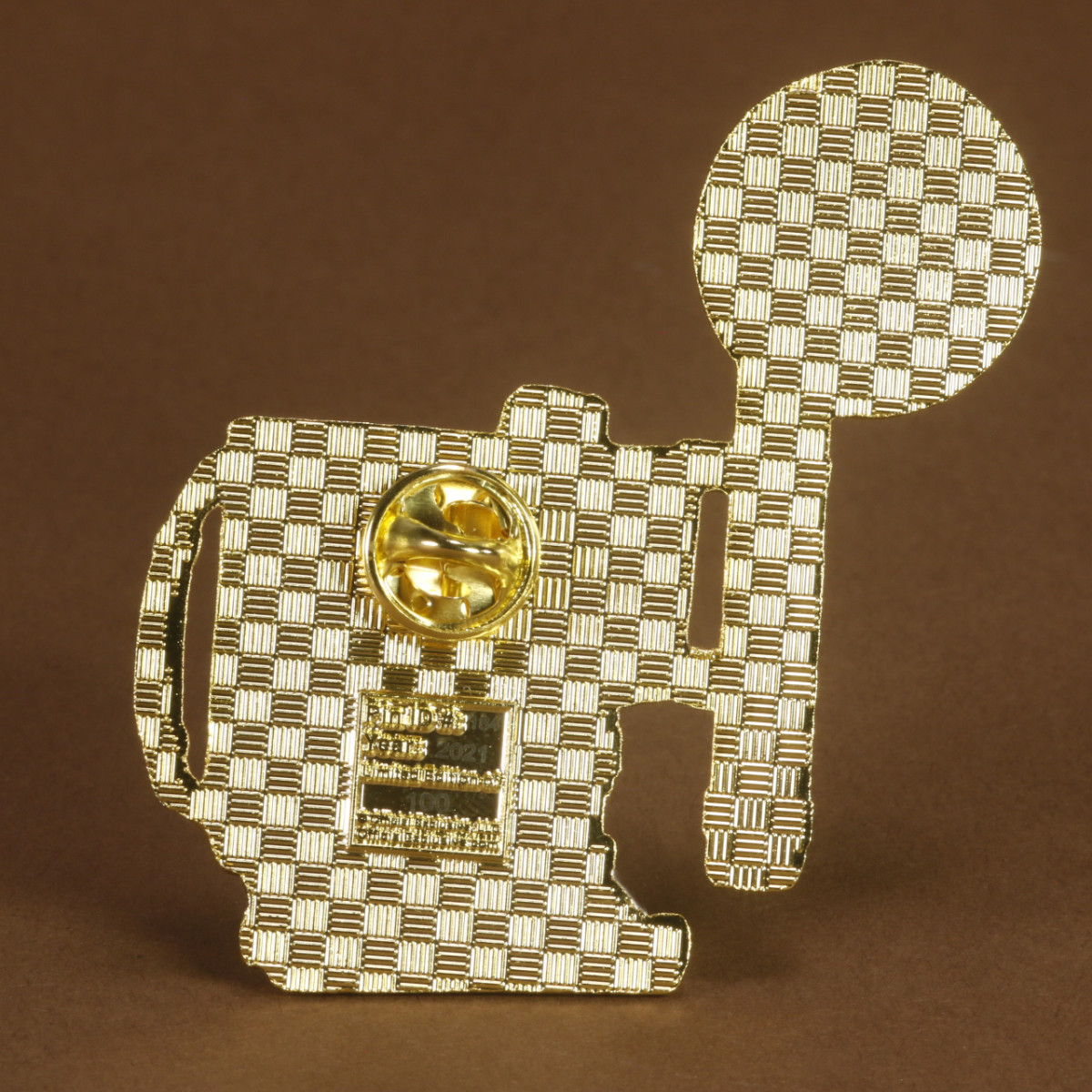 Graflex Speed Graphic Camera Enamel Pin
