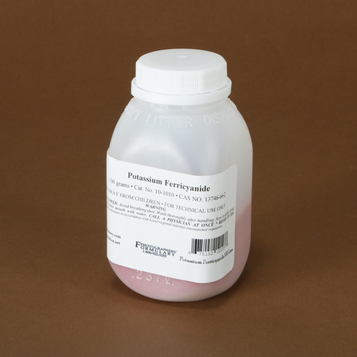Photographer's Formulary Potassium Ferricyanide - 100g
